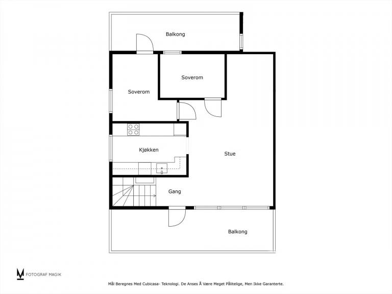 Plantegning, 2. etasje